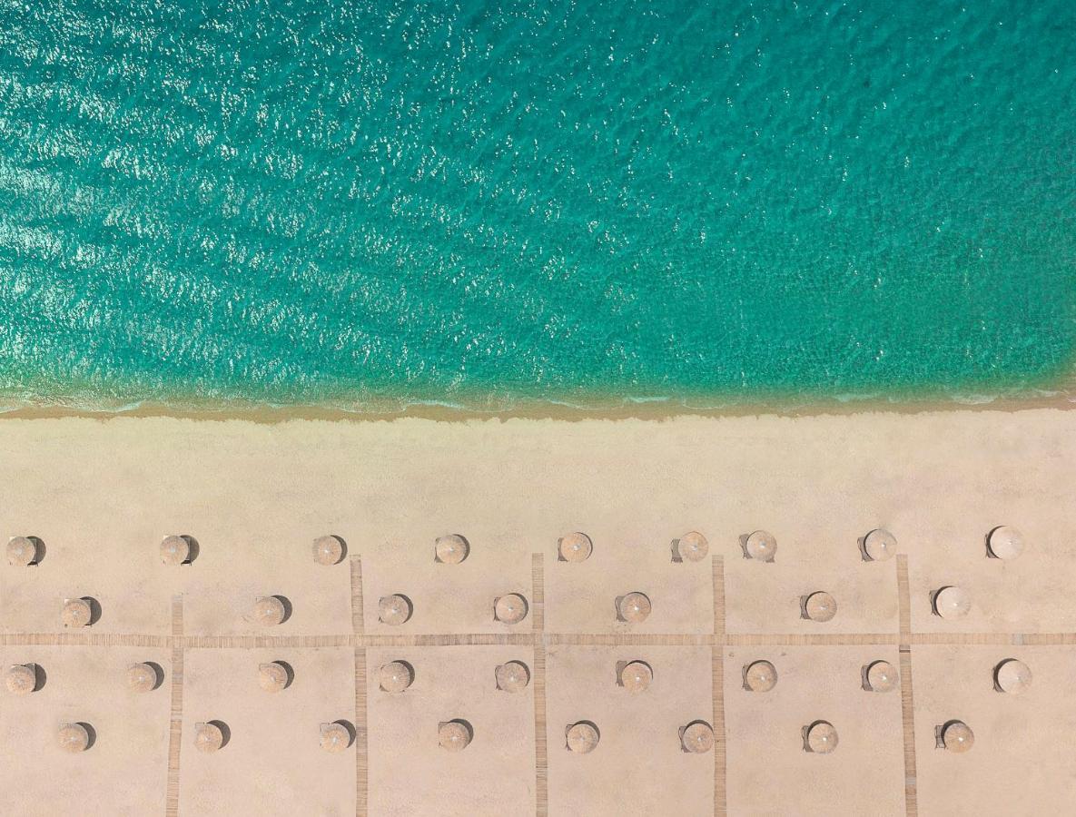 ホテル ポルト カラス メリトン ネオス・マルマラス エクステリア 写真 Aerial view of the beach