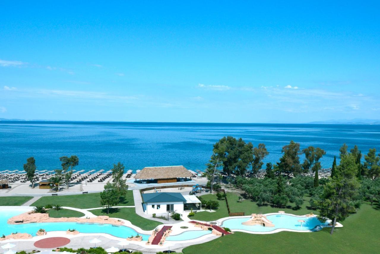 ホテル ポルト カラス メリトン ネオス・マルマラス エクステリア 写真 View of the Adriatic Sea from the hotel