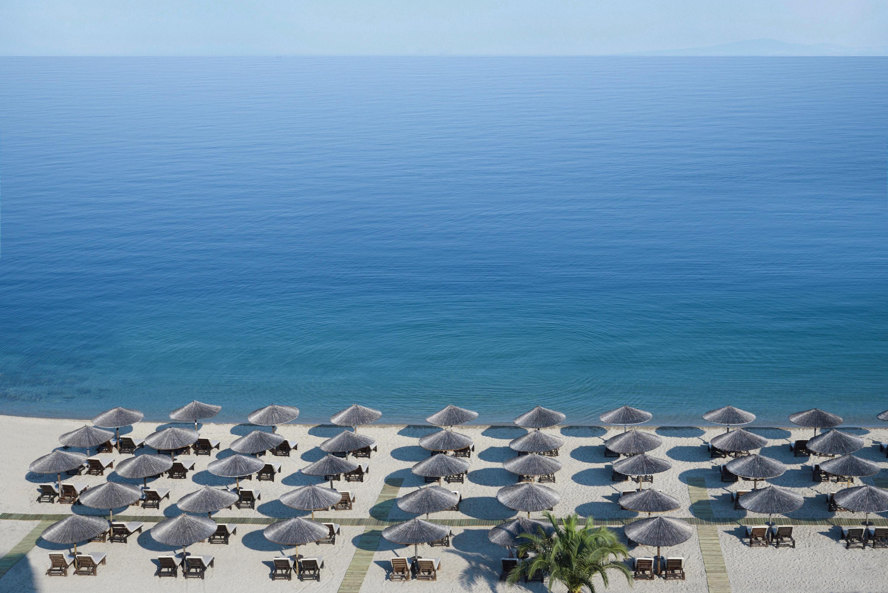 ホテル ポルト カラス メリトン ネオス・マルマラス エクステリア 写真 Beach at the Grand Bahia Principe Laja